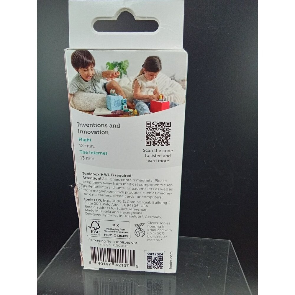 Tonies Learning & Discovery Inventions & Innovation Set For Toniebox - Picture 3 of 3